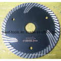 Diamond Sintered Turbo Blades with Protective Segments